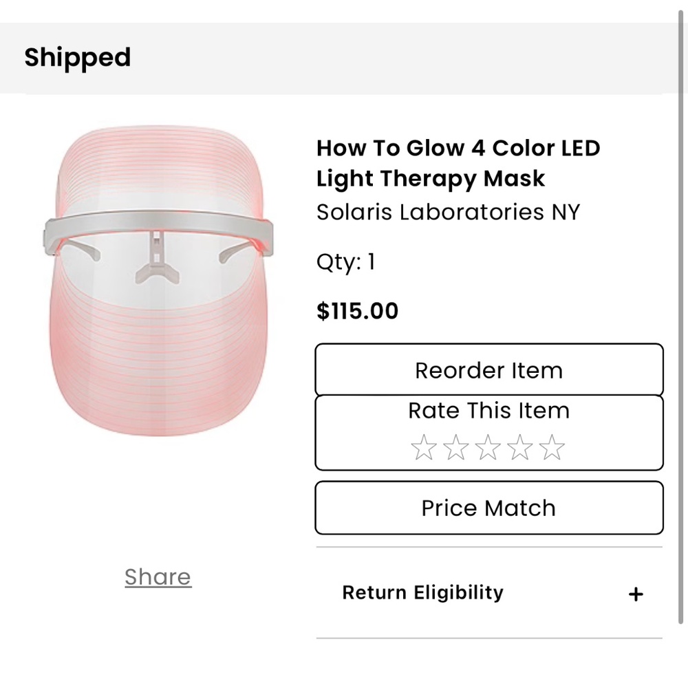 LED mask - Picture 2 of 10